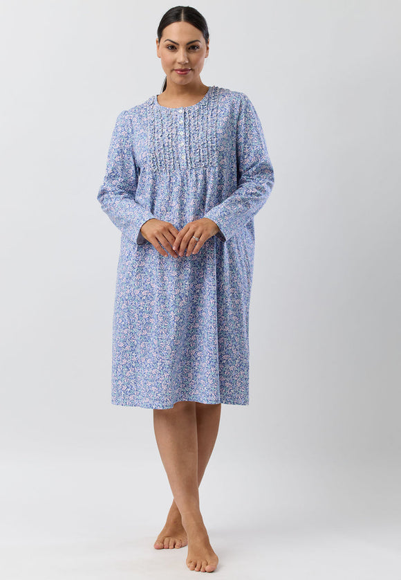 SCHRANK FLOWERETTE RUFFLE NIGHTIE  - SK242F5