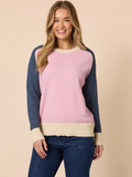 THREADZ ROSIE KNIT | PINK/MULTI 49063
