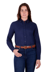 Laura LS Shirt | Navy