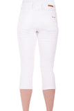 Jane Cropped Skinny Pants | White