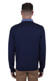 Mens Lachlan Knit Jumper | Royal Marle