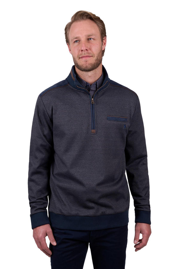 THOMAS COOK MENS BLAKE 1/4 ZIP JUMPER