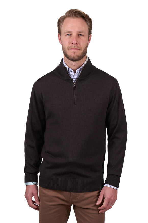 THOMAS COOK MENS DANIEL 1/4 ZIP JUMPER