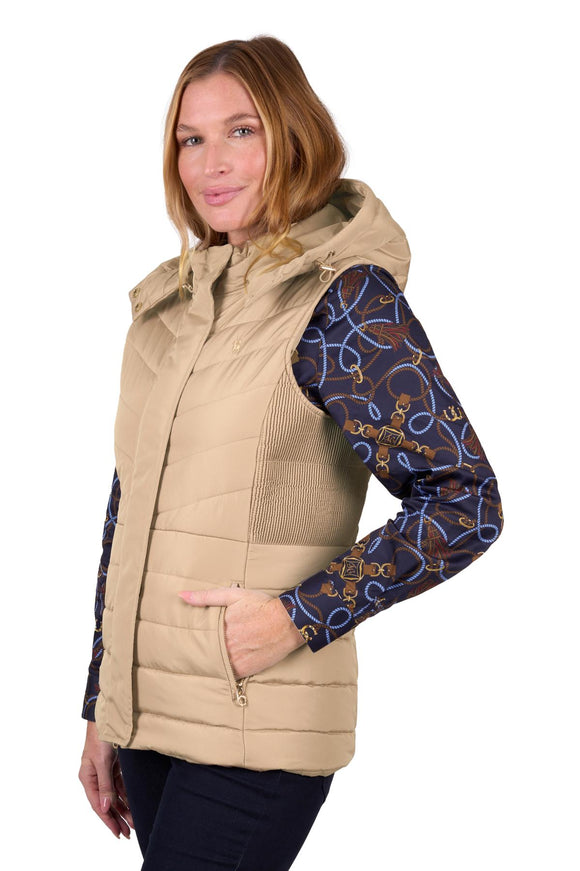 THOMAS COOK LADIES MAYFIELD VEST| TAN