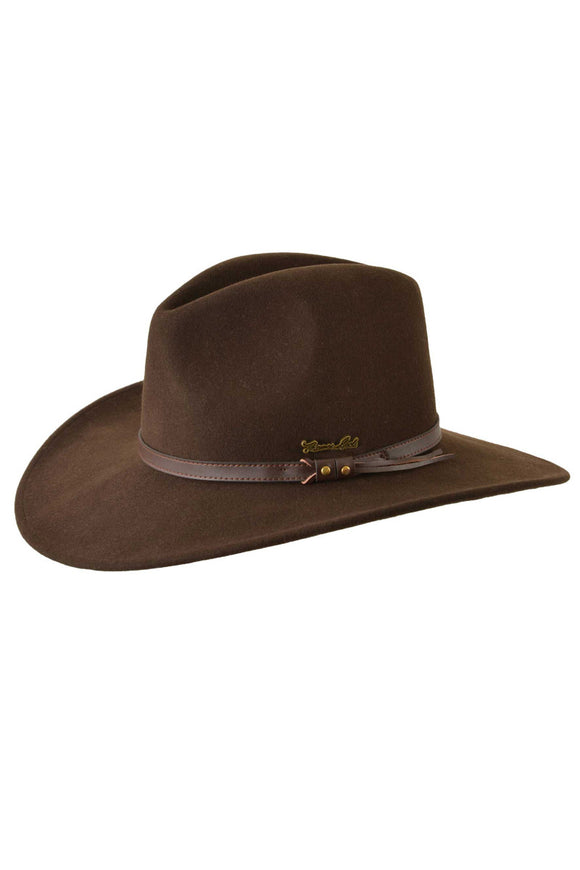 THOMAS COOK|ORIGINAL CRUSHABLE HAT TCP1900002| DARK BROWN