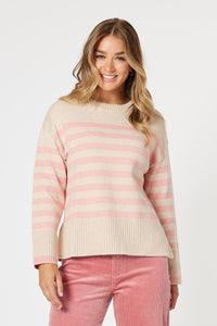THREADZ TEMPO KNIT | 46703 | BLUSH/NATURAL
