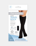THERAPEUTIX UNISEX TRAVEL SOCK | BLACK
