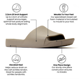 ARCHIES UNISEX SLIDES | TAUPE