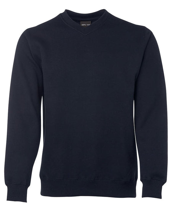 JB's V Neck Fleecy Sweat| NAVY