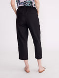 Washer Linen Pant | Black