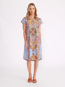 Yarra Trail Scarf Print Dress