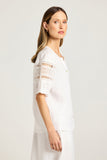 Yarra Trail Lotus Shirt | White