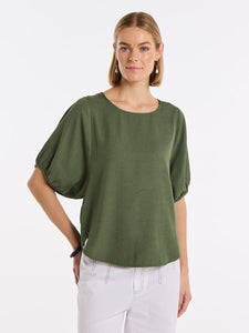 MARCO POLO CIRCLE SLEEVE TOP