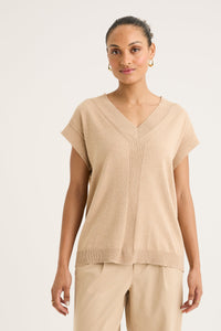 Yarra Trail FELSITE KNIT TOP | YTWN7674