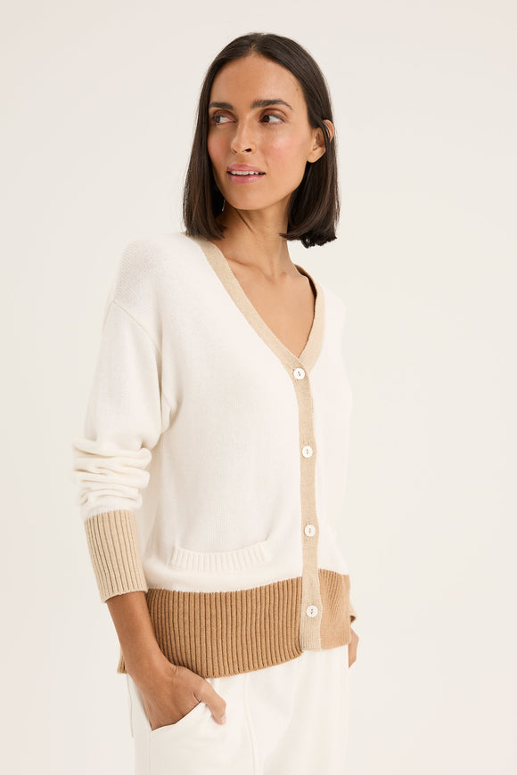 YARRA TRAIL CARBON CARDIGAN
