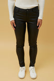 Vegan Leather Pants | Black