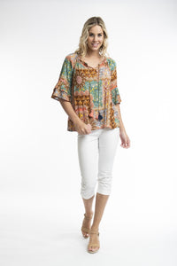 ORIENTIQUE-CHANIA TOP BOHO