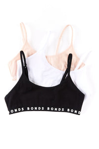 Bonds Girls Pullover Crop 3 Pack