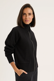 YARRA TRAIL Ember Knit Jacket | Navy