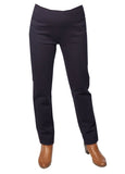 Plain Ponte Capri Pant | Navy