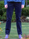 TWO WAY STRETCH CORD PULL ON PANT WITH PATCH POCKETS #6007 Navy