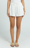 PILBARA WOMENS LINEN SHORT | OLIVIA RMPC079