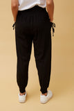 Solid Harem Pants | Black