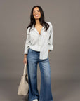 HUMIDITY NALA STRIPE SHIRT| SKU HW 26600