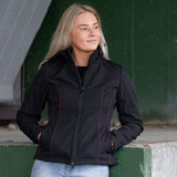 Womens Poppy Softshell Hoody | Black