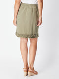 Prudence Upcycle Skirt | Khaki