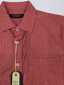 Mens S/S Shirt Bridgeport Shirt Melon B2220