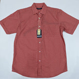 Mens S/S Shirt Bridgeport Shirt Melon B2220