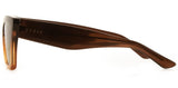 Carve Tahoe Sunglasses | Chocolate Brown to Toffee Brown Gradient with Brown Gradient Lens