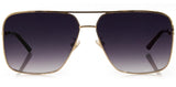 Carve Luxor Sunglasses | Gold with Dark Grey Gradient Lens