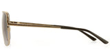Carve Luxor Sunglasses | Gold with Dark Grey Gradient Lens