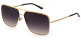 Carve Luxor Sunglasses | Gold with Dark Grey Gradient Lens