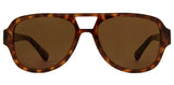 Carve Zion Sunglasses | Honey Tort with Brown Lens