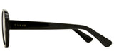 Carve Zion Sunglasses | Gloss Black with Dark Grey Lens