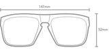 Carve Vendetta Polarized Sunglasses | Matt Black with Grey Lens and Silver Mirror Iridium Lens
