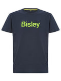 Bisley Cotton Logo Tee | Navy