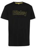 Bisley Cotton Logo Tee | Black/Yellow