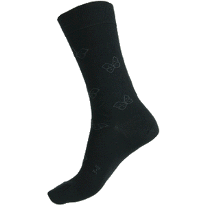 H/L Mercerized Cotton Health Sock® | Butterfly
