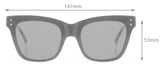 Carve Leopold Sunglasses | Gloss Black and Muted Tort Temples with Grey Lens