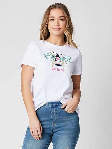 Threadz Tee Shirt Just Bee You