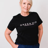 'Green Hip' Womens T-Shirt