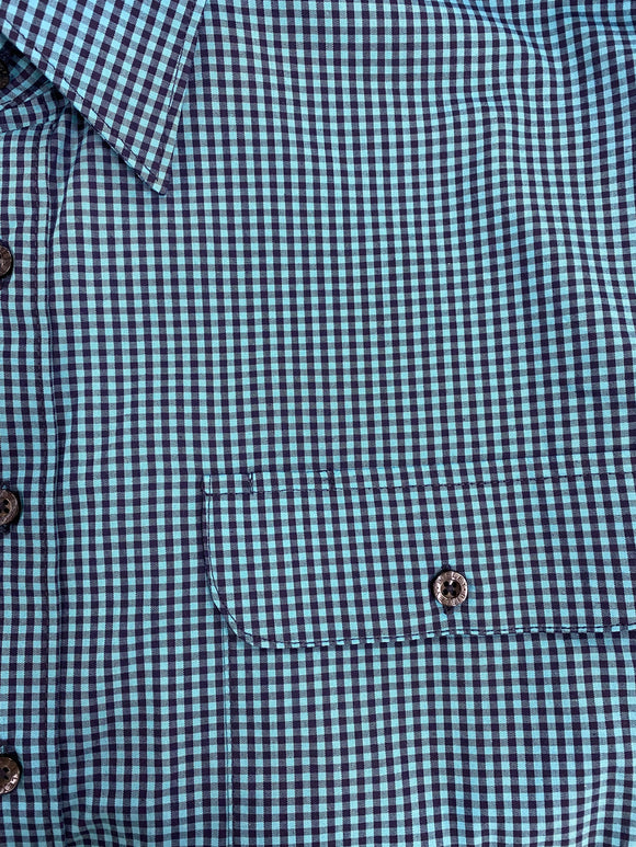 Bisley Mini Check Shirt S/S