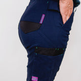 High Rise Pants SKNY Flex | Navy Blue
