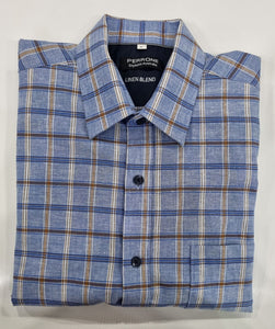 Perrone lino Short Sleeve Shirt