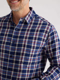 Stride Cotton Brush Shirt | Dusted Grape