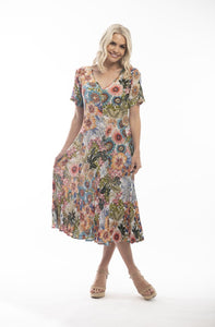 Bibury Dress Godet Sleeve